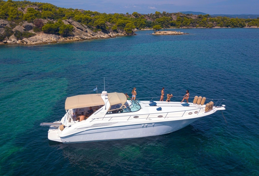 bateaux de croisière-Sea ray 450 sundancer